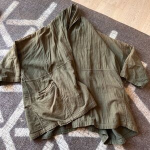 Atelier Delphine Haori Jacket xs Army Green**